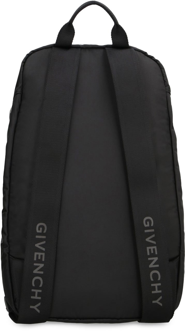 Givenchy G-Trek Logo detail nylon backpack Zwart