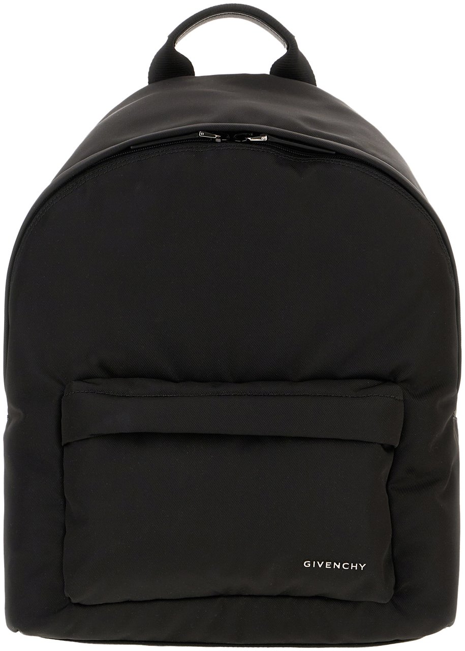 Givenchy Givenchy Black nylon backpack Zwart