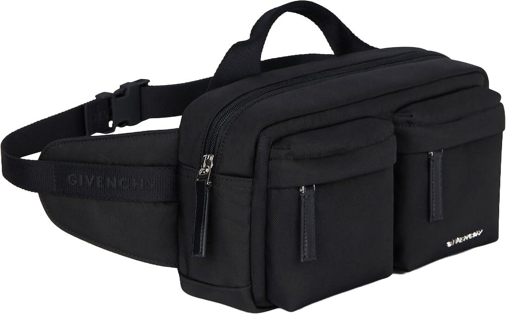 Givenchy Essential U Rectangular Black Bumbag Zwart