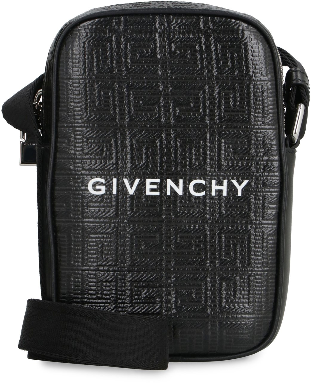 Givenchy G-Essentials canvas coated mobile phone case Zwart