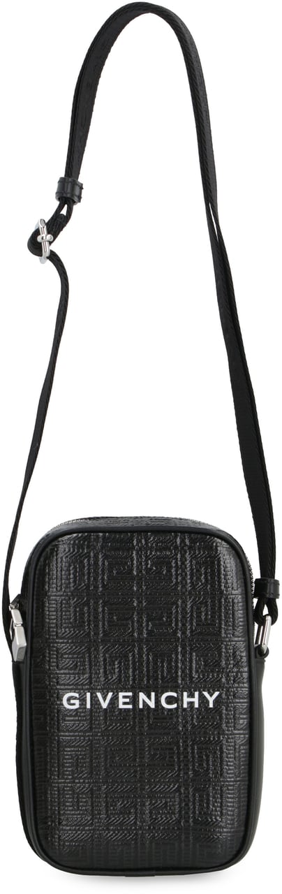 Givenchy G-Essentials canvas coated mobile phone case Zwart