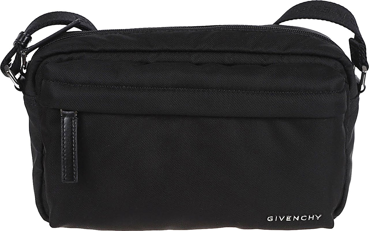 Givenchy Rectangular Black Nylon Bag Zwart