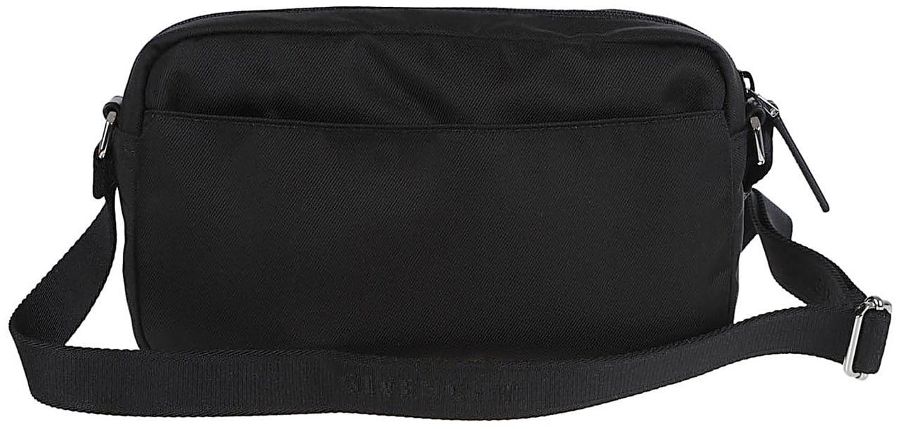 Givenchy Rectangular Black Nylon Bag Zwart