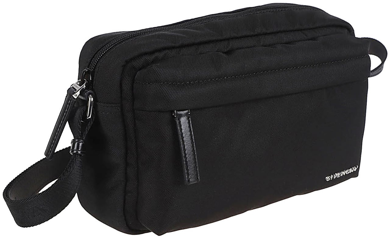 Givenchy Rectangular Black Nylon Bag Zwart