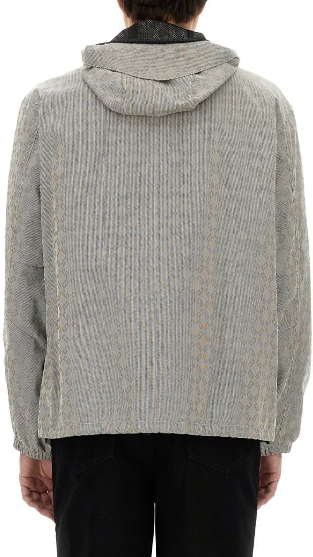 Givenchy "Monogram 72" Jacquard Anorak Grijs