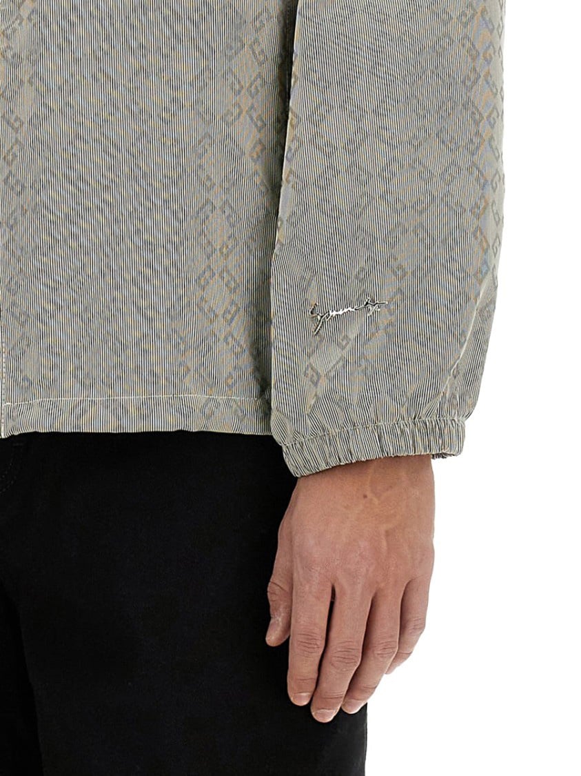 Givenchy "Monogram 72" Jacquard Anorak Grijs