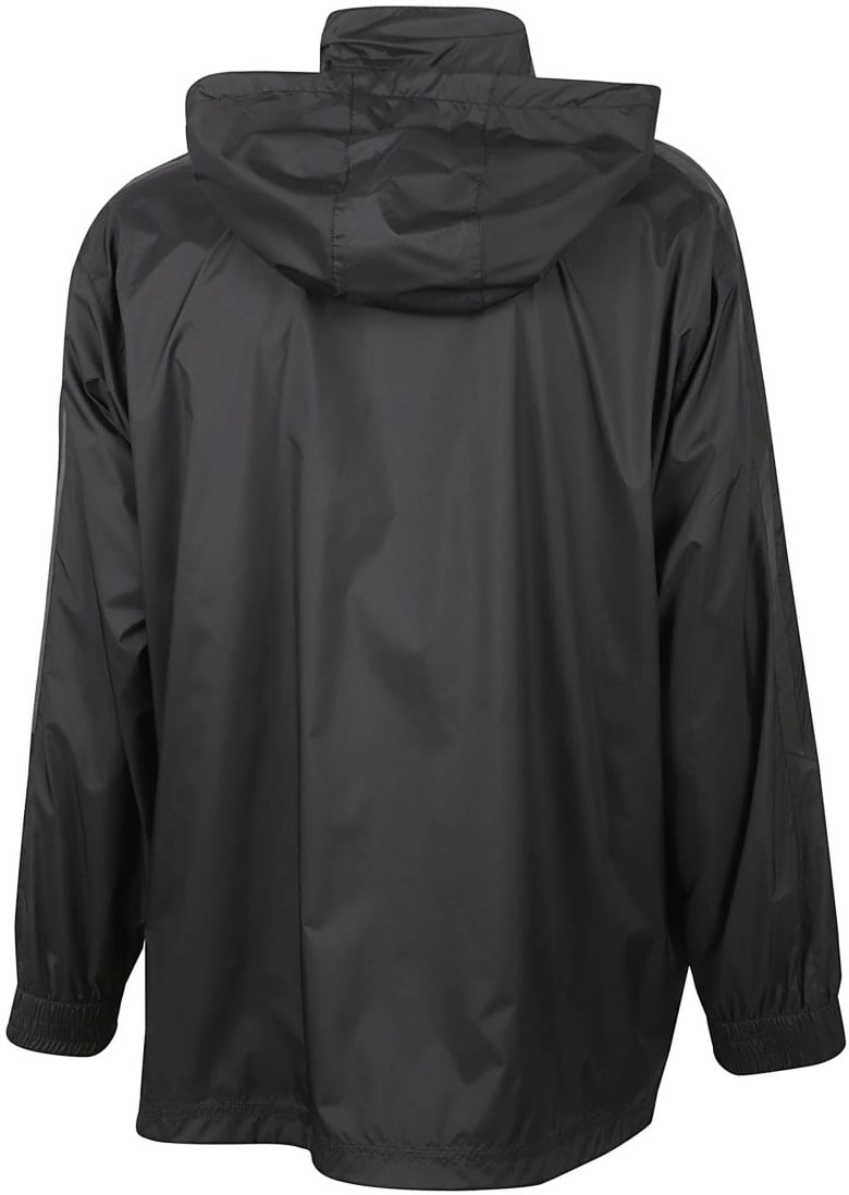 Givenchy Relaxed Fit Black Coat With Hood Zwart