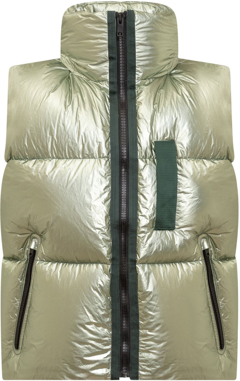 Givenchy Piumino Gilet Garment Groen