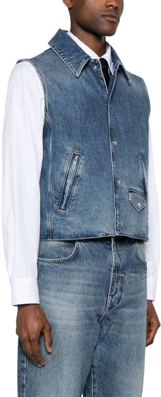 Givenchy Jackets Indigo Blue Blauw