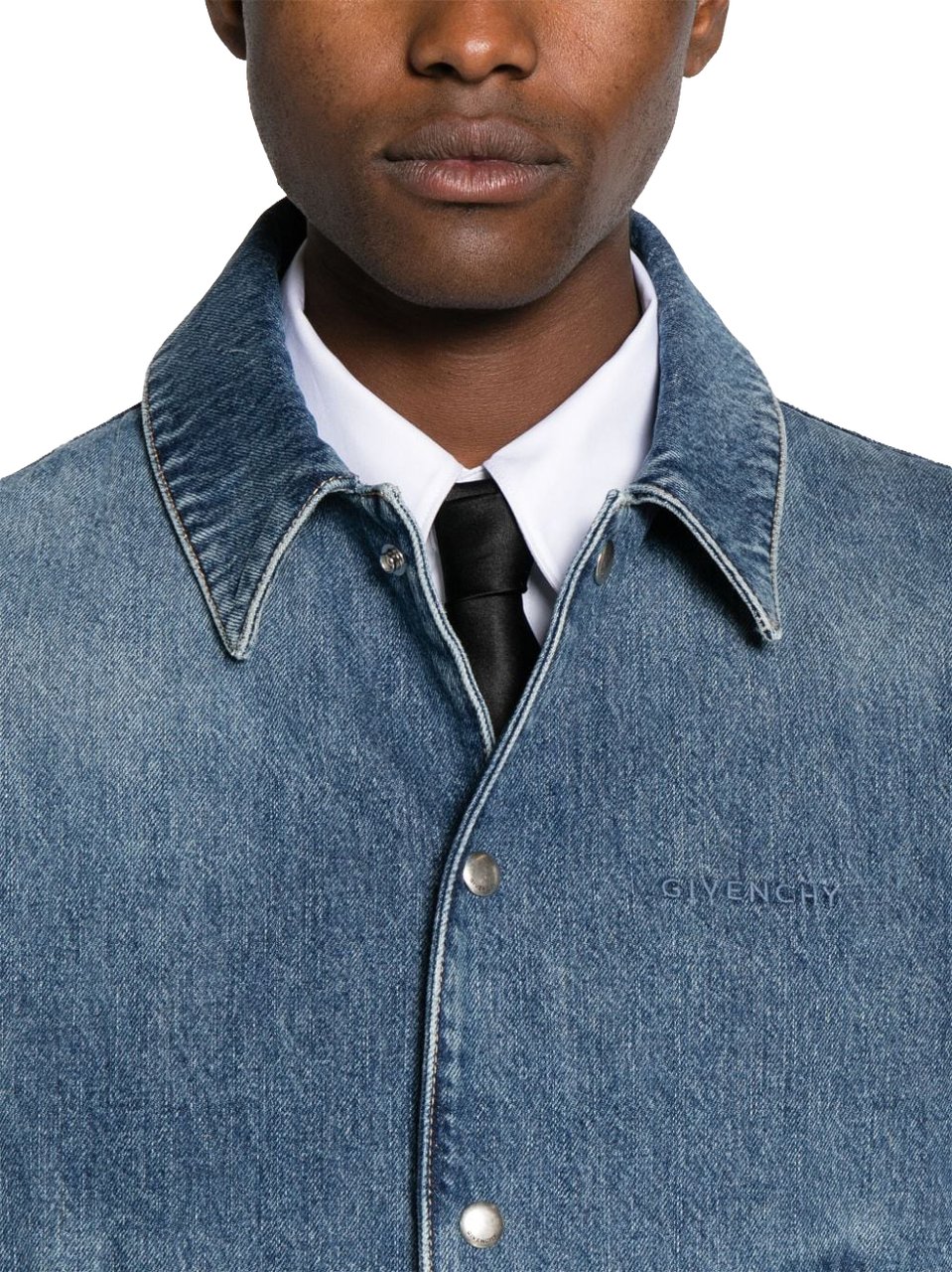 Givenchy Jackets Indigo Blue Blauw