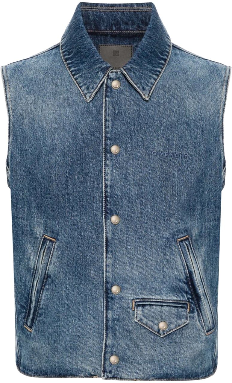 Givenchy Jackets Indigo Blue Blauw