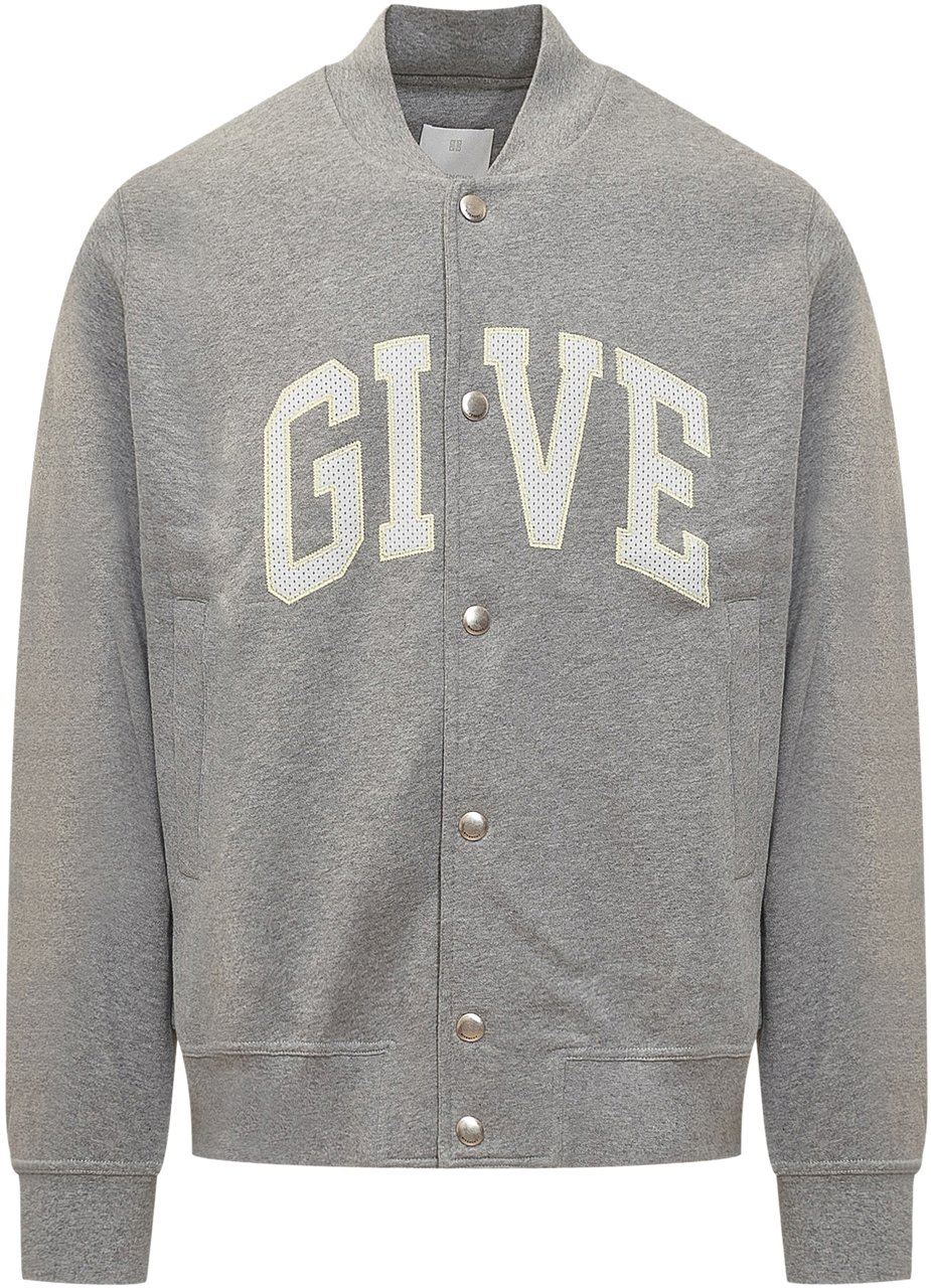 Givenchy Felpa con Logo Grijs