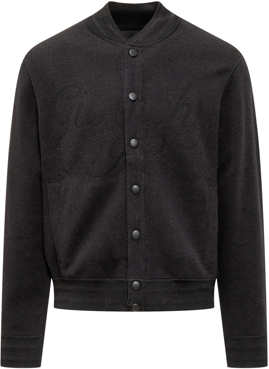Givenchy Bomber con Logo Zwart