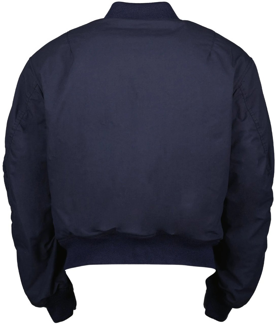 Givenchy Twisted Arms Boxy Cropped Bomber Jacket Zwart
