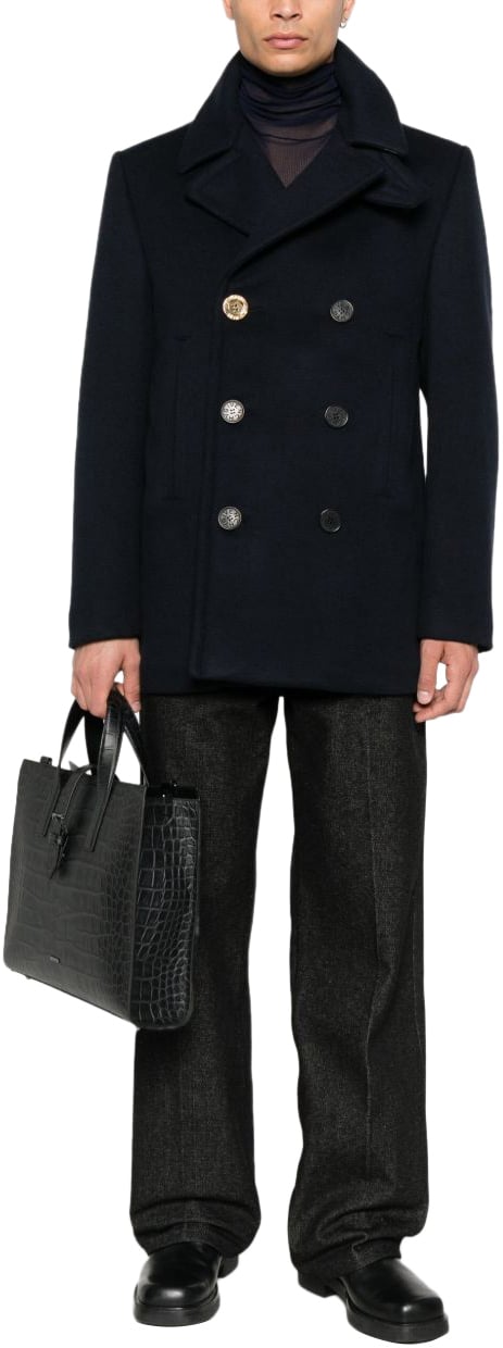 Givenchy Coats Marine Blauw