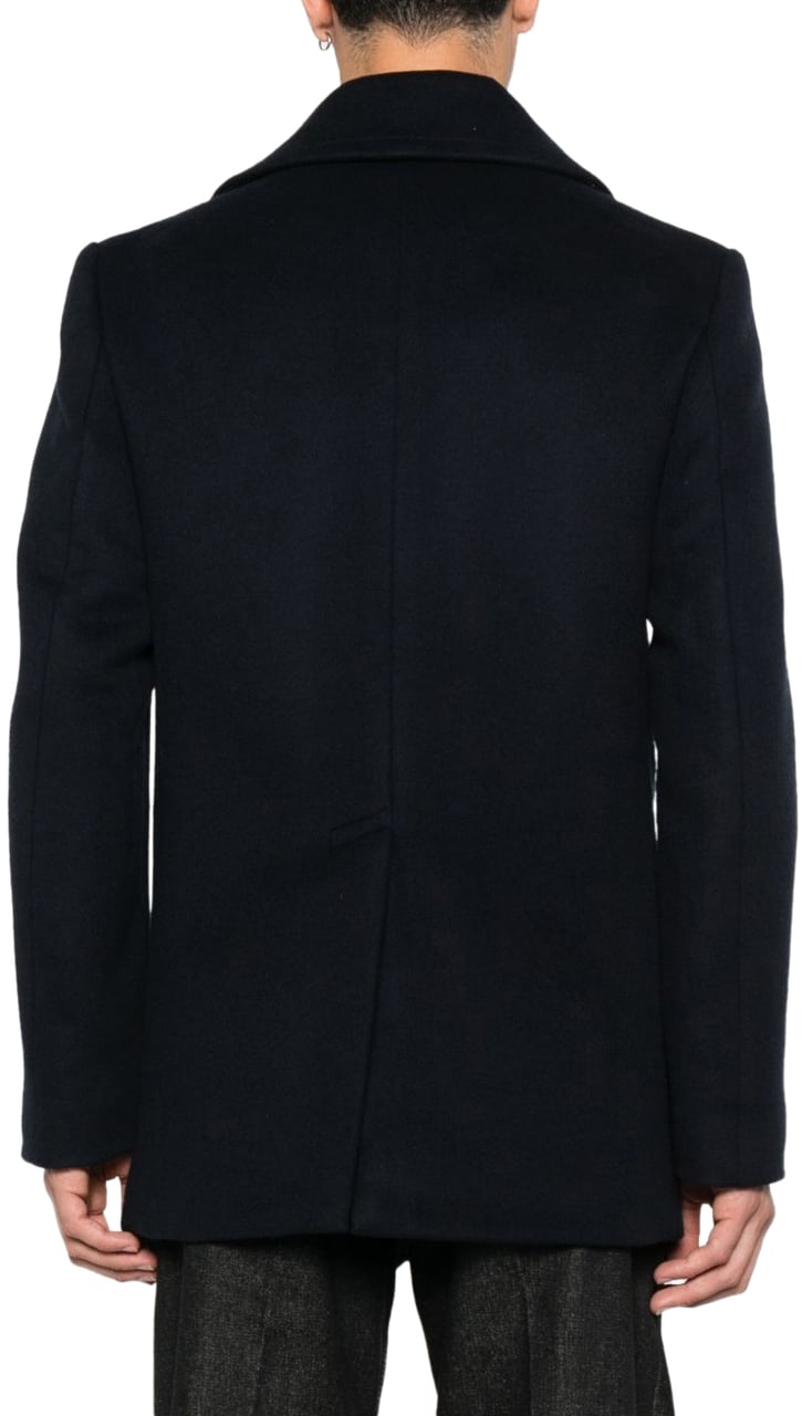 Givenchy Coats Marine Blauw