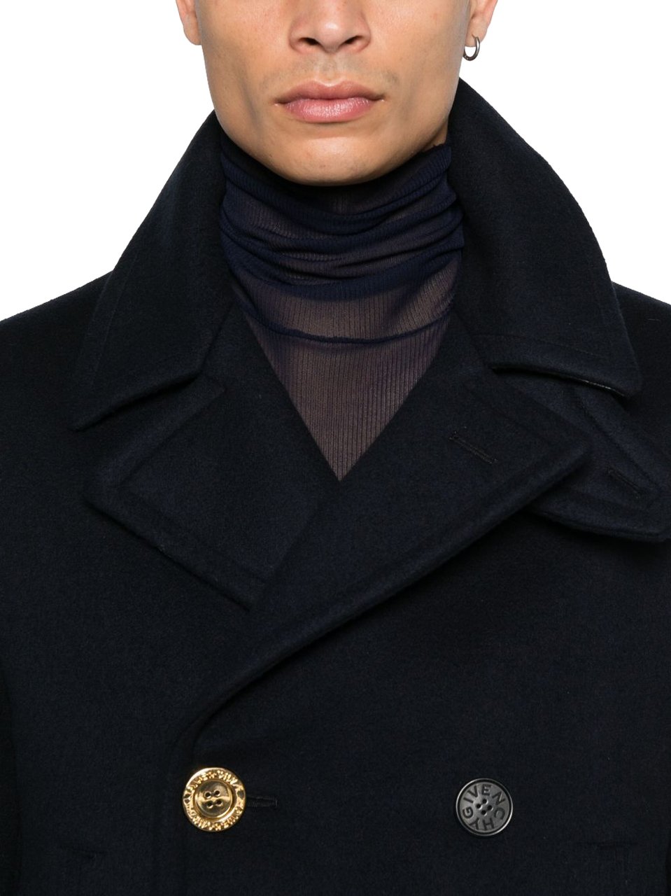 Givenchy Jackets Blue Navy