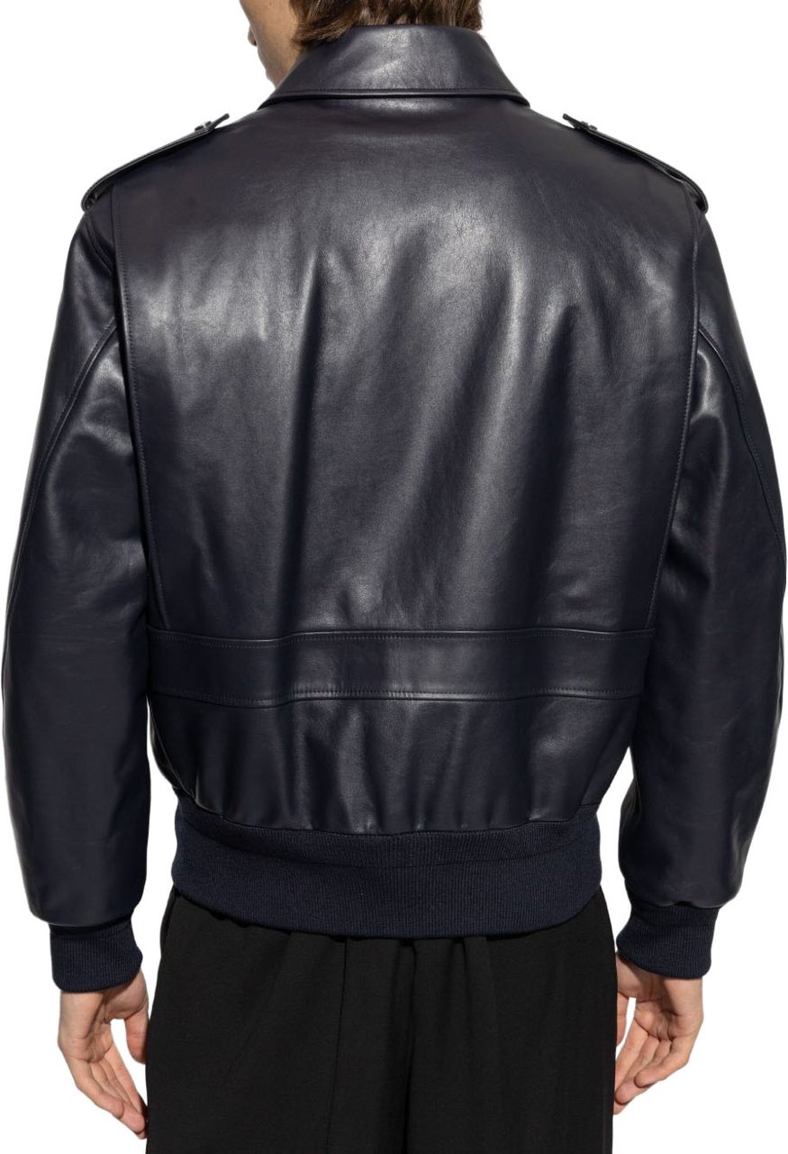Givenchy Jackets Blue Zwart