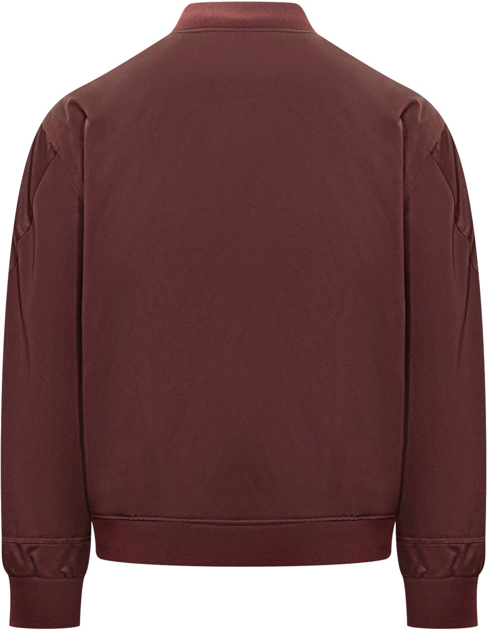 Givenchy Bomber Bordeaux con Logo Ricamato Givenchy Rood