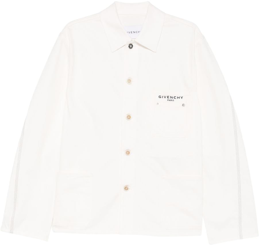 Givenchy Coats White Wit