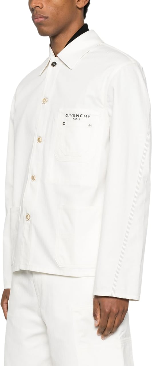 Givenchy Coats White Wit