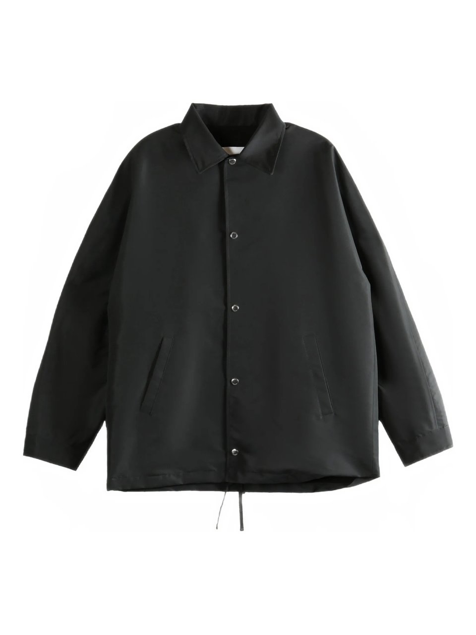 Givenchy Black Coach Recycled Polyester Logo Jacket Zwart