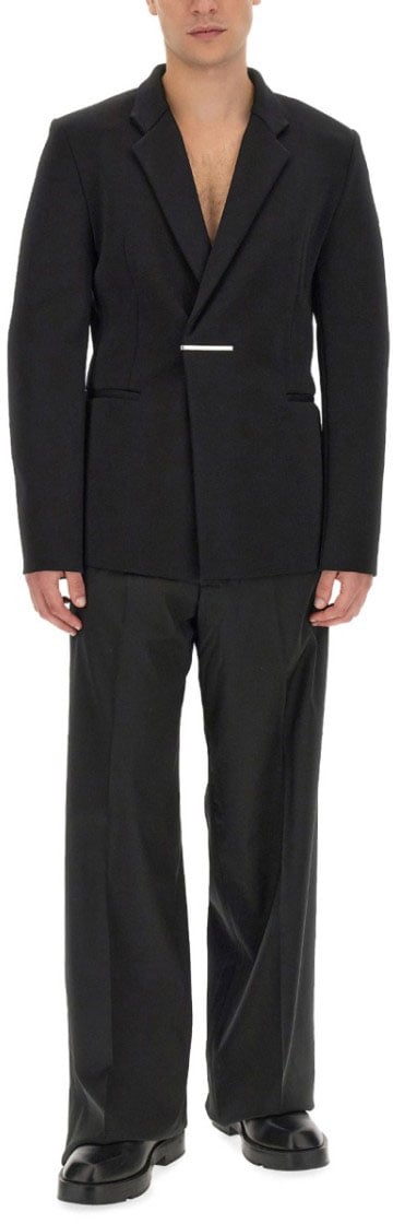 Givenchy U-Lock Knit Jacket Zwart