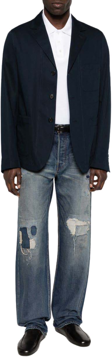 Givenchy Jackets Marine Blauw