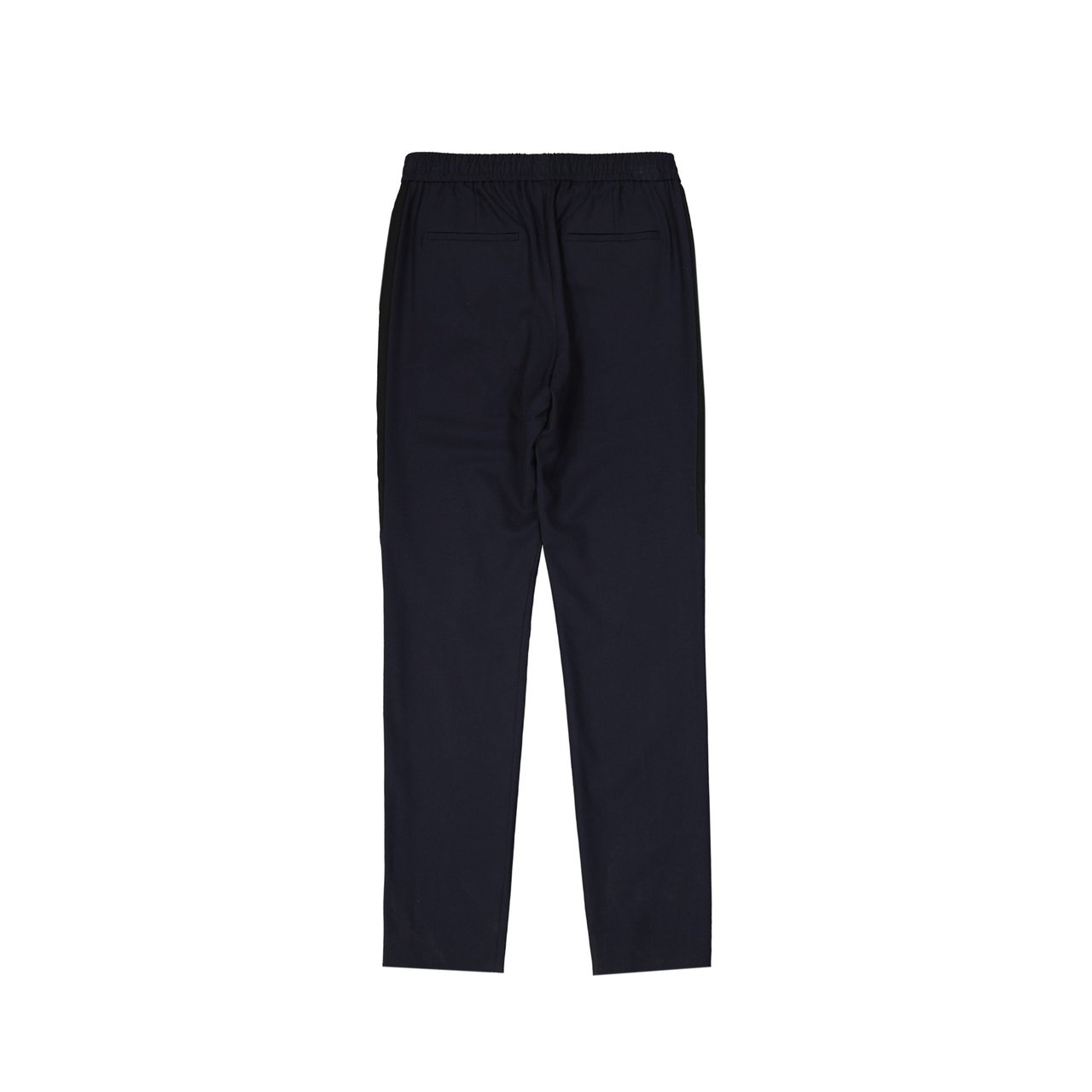 Givenchy Givenchy Striped Side Panel Wool Trousers Blauw