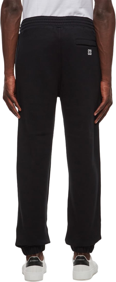 Givenchy Slim Fit Joggers with Contrasting Givenchy Embroidery Zwart