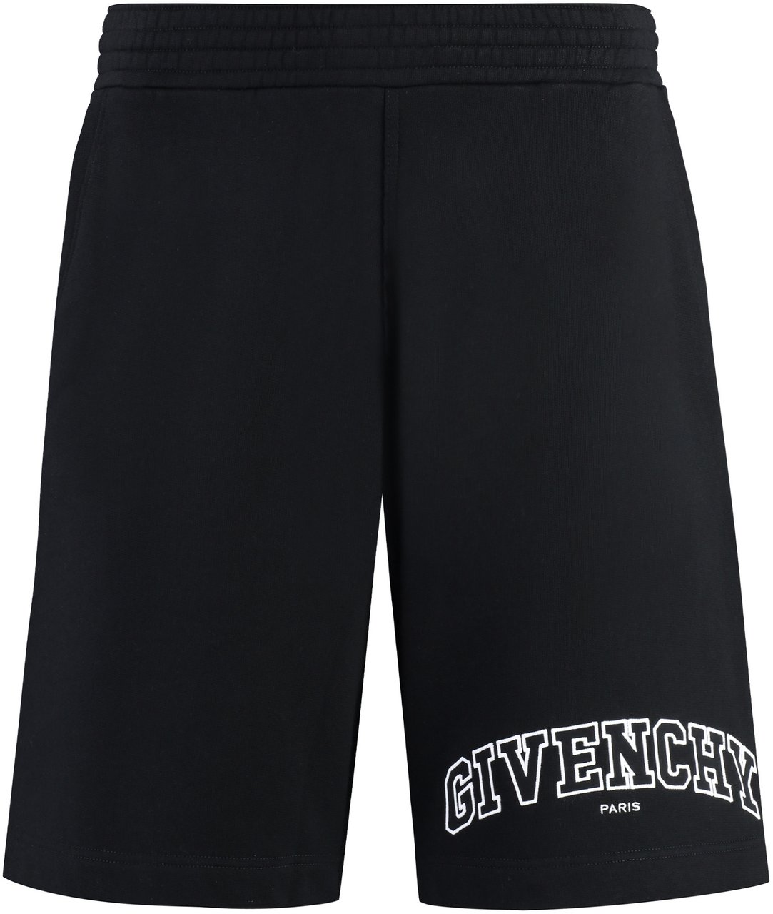 Givenchy Logo print sweatshorts Zwart