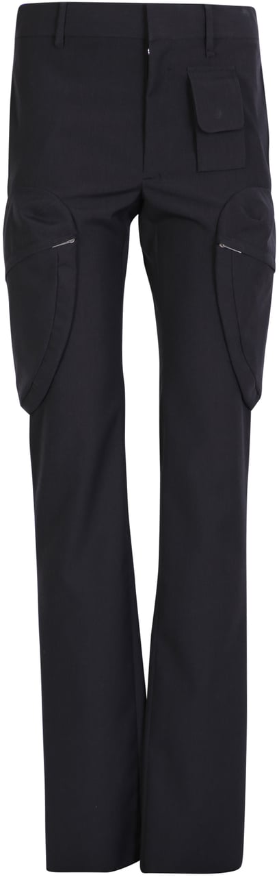 Givenchy GIVENCHY Black Trousers Zwart