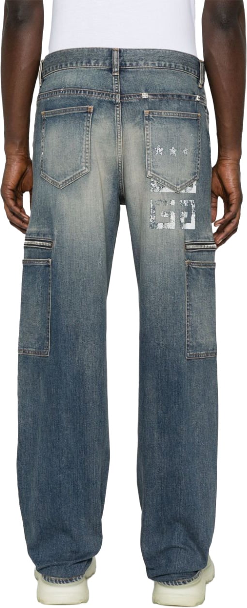 Givenchy Trousers Denim Blue Blauw