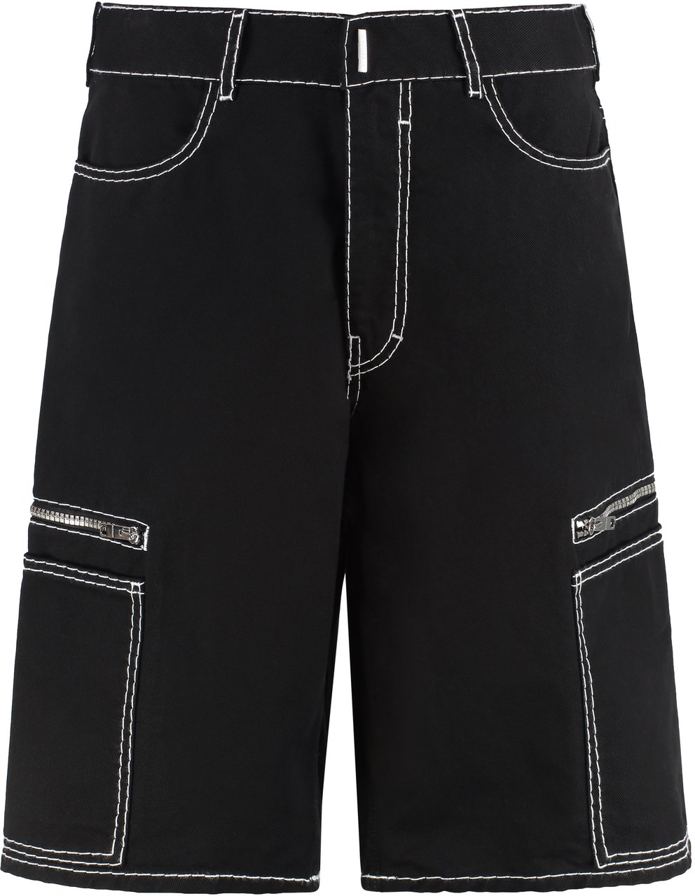 Givenchy Cotton bermuda shorts Zwart