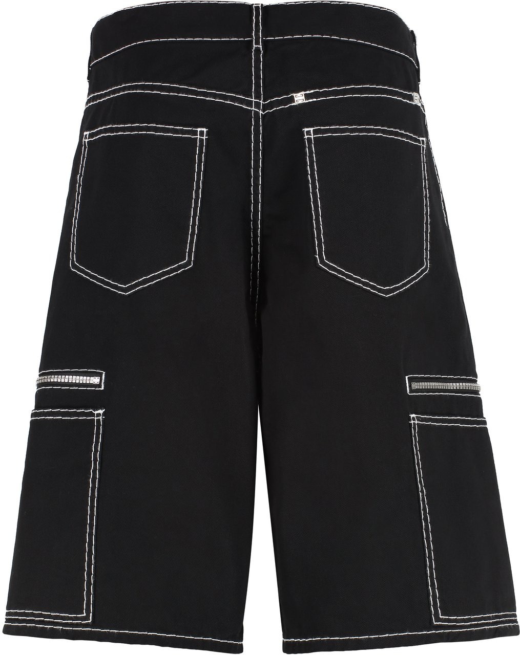 Givenchy Cotton bermuda shorts Zwart