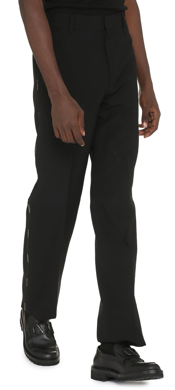 Givenchy Wool tailored trousers Zwart