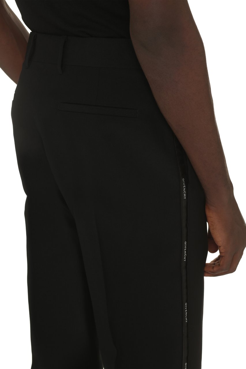 Givenchy Wool tailored trousers Zwart