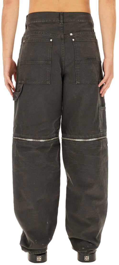 Givenchy Relaxed Fit Black Jeans Zwart