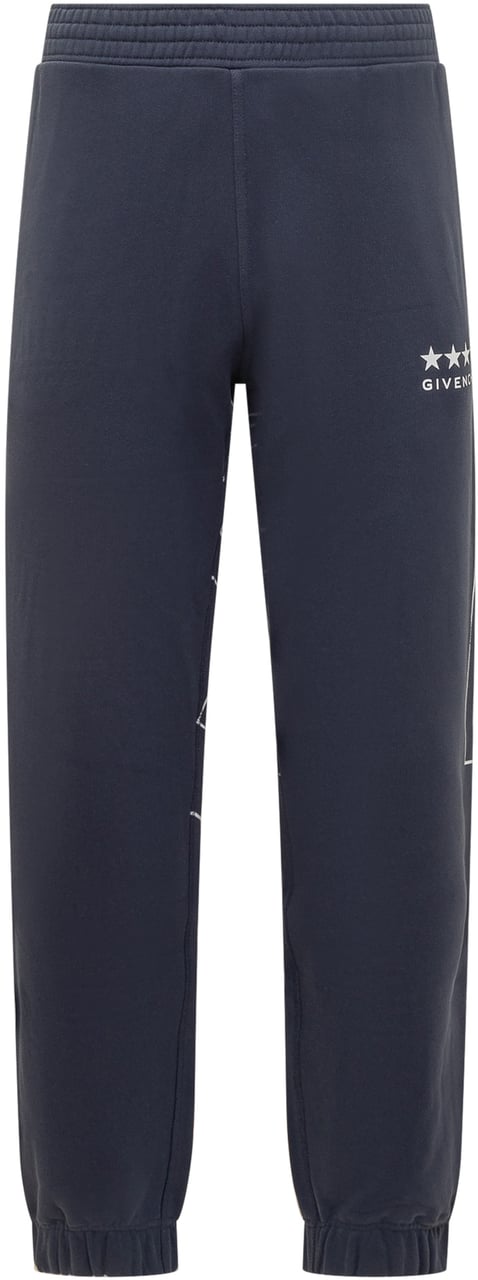 Givenchy Pantalone Jogging Givenchy con 4G Blauw