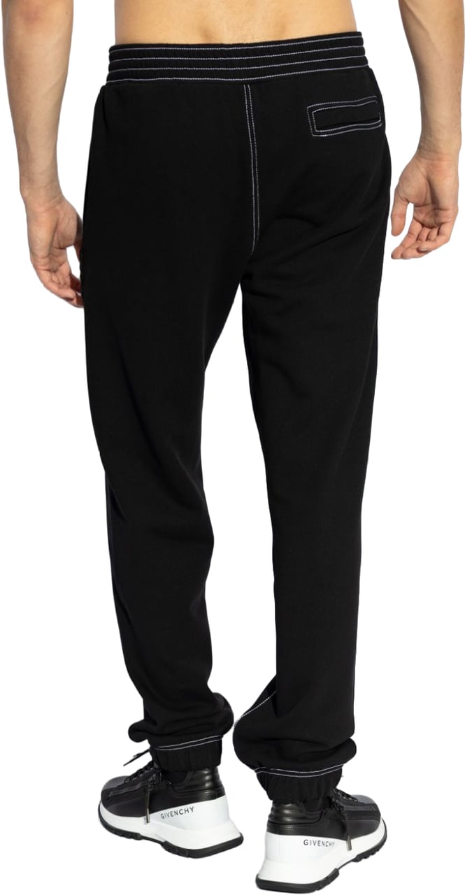 Givenchy Trousers Black/White Zwart