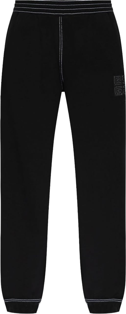 Givenchy Trousers Black/White Zwart