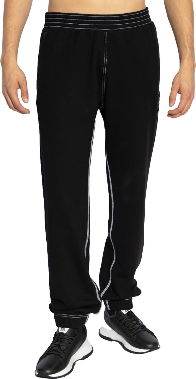 Givenchy Trousers Black/White Zwart