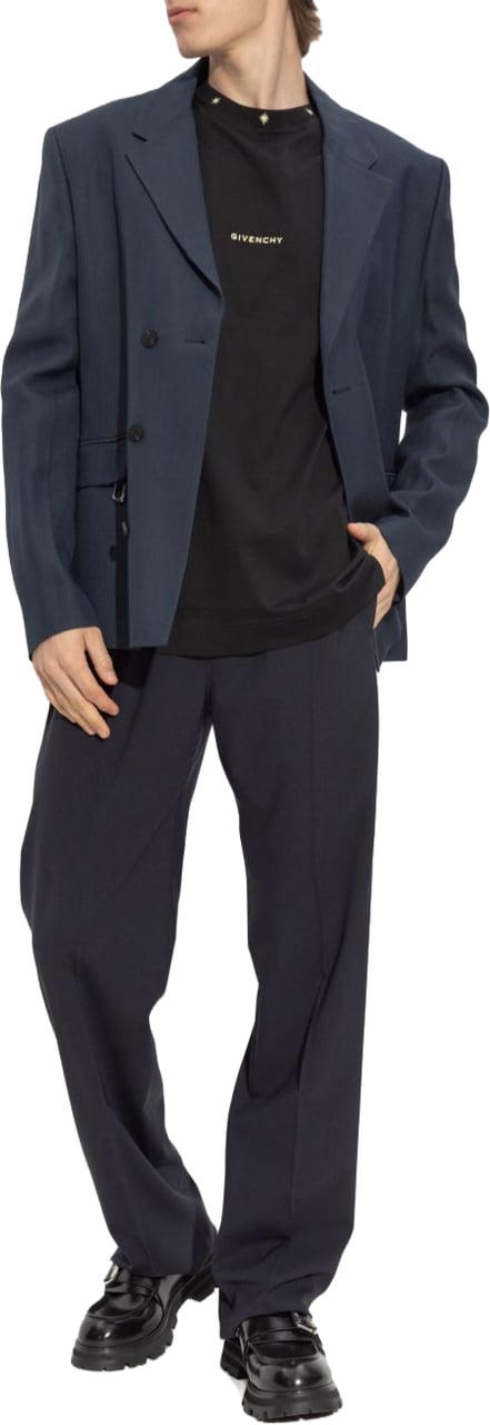 Givenchy Trousers Blue Navy