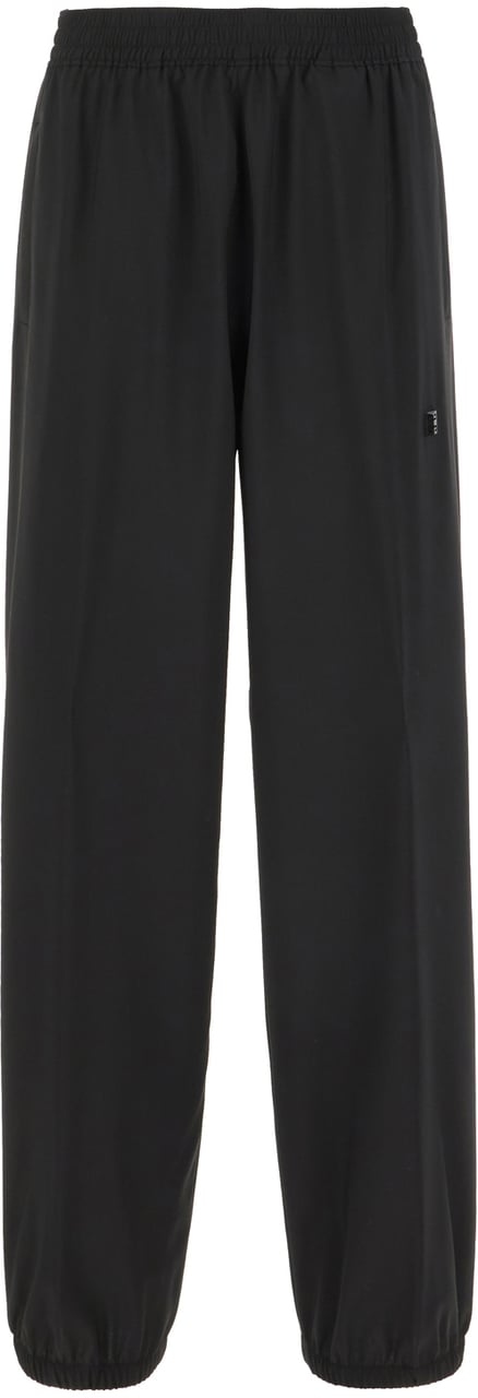Givenchy Givenchy Black wool joggers Zwart