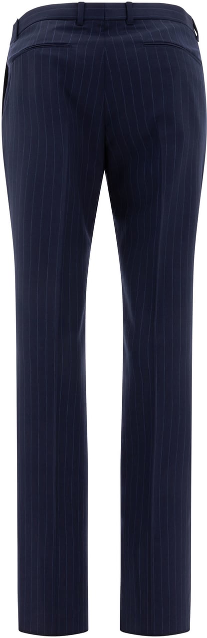 Givenchy Pinstriped tailored trousers Blauw