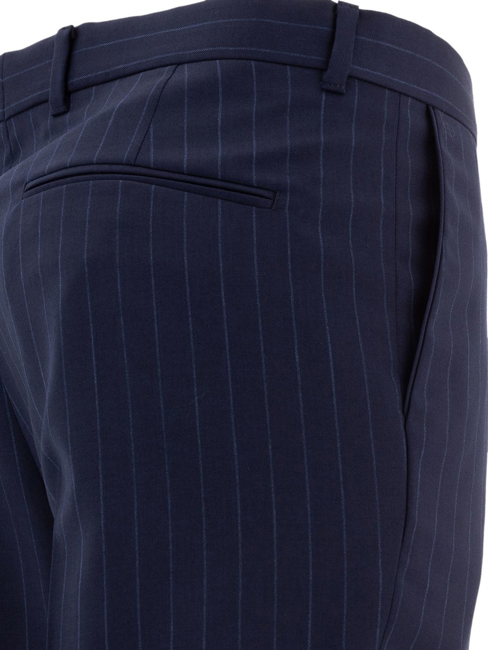 Givenchy Pinstriped tailored trousers Blauw