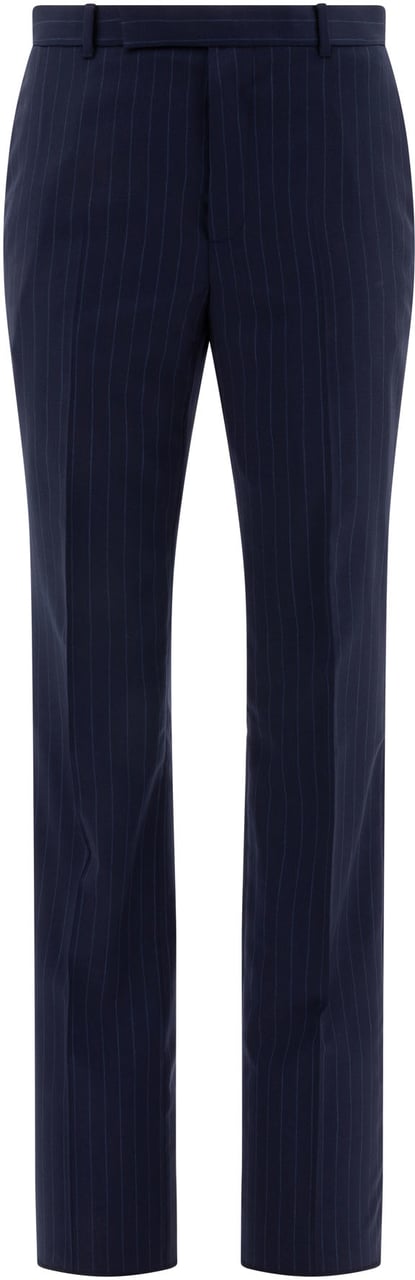 Givenchy Pinstriped tailored trousers Blauw