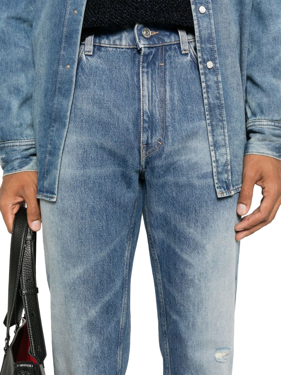 Givenchy Trousers Ocean Blue Blauw