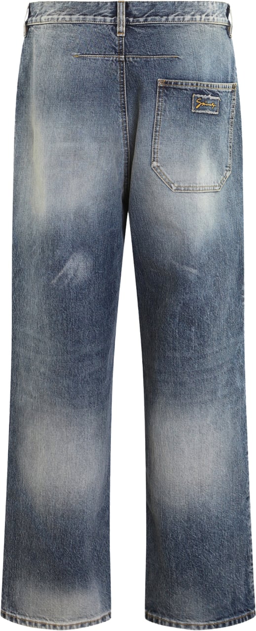 Givenchy Heren Loose Fit Jeans Blauw Blauw