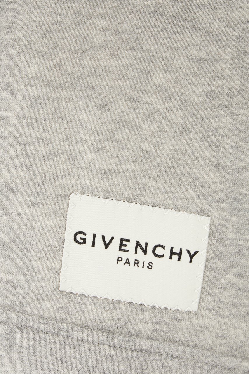 Givenchy Melange grey cotton bermuda shorts Grijs